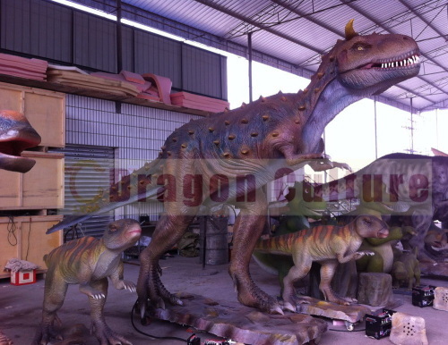 carnival equipment dinosaur
