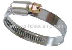 9.7mm zinc plated steel italy type hose clamp