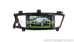 KIA K7 Car GPS navigation DVD with USB SD Radio DVR VCD CD MP4 MP5 HD TFT LCD Touchscreen