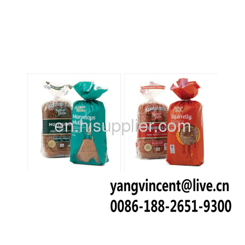 Clear poly bag for biscuit bread candy sweet snack