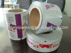 Film roll for packing food snack