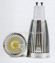GU10 7W COB Aluminum Cup Spotlight with Long Size