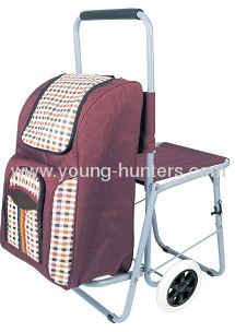 non-caustic foldable trolley bag