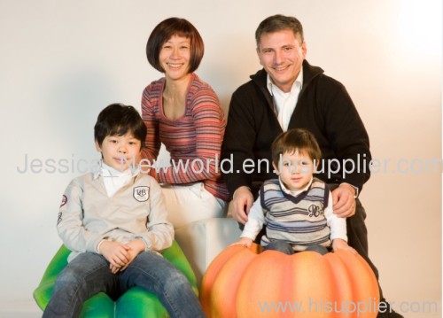 Family portrait to painting