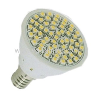 PBT or PC 50000 Hours 1.2W-3W SMD JDR E14 LED CUP BULBS