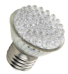 Glass 60pcs DIP LED JDR E27 CUP Spot light