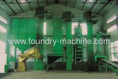 Resin Sand Processing Regeneration Line