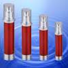 red cylinder PP airless bottles
