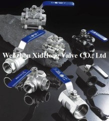 Piece Threaded Ball Valve