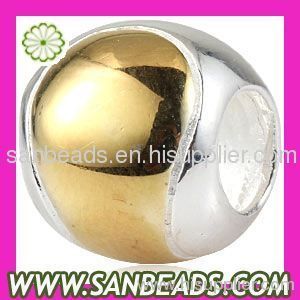 2012 The Best-selling 925 sterling silver Tennis Ball Beads for European Bracelet