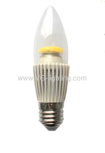 COB 6W 450LM Candle LED Bulb / Beam angle 180