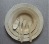 bamboo disposable plate