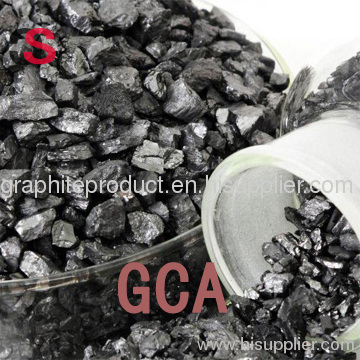 Gas calcined anthracite