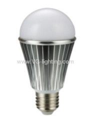 6W SMD LED Bulb/ with sensor /E27 /Aluminium+PC /AC110-240V