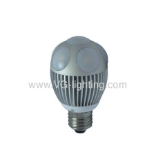 High Power LED Bulb/ E27 /Aluminium+PC /6X1W 540lm/ AC85-265V