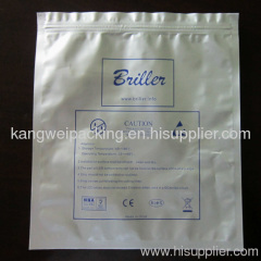 Aluminum foil packaging bag with ESD sheilding electronic