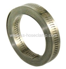 perforated band endless american type hose clamp