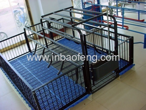 high quality galvanized pipe pig farrowing crate