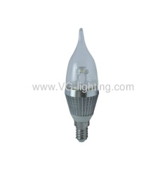 3W Candle Dimmable Bulb/High Power and High Quality