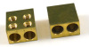 brass connector for electrical meter