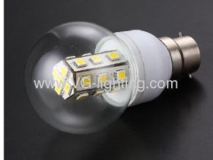 E27 Aluminum with Clear PC 4W 320LM 5050SMD Bulb