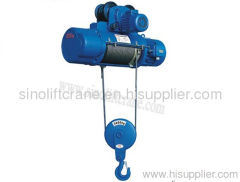 Wire rope electric hoist