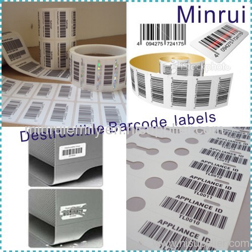 tamper evident barcode stickers