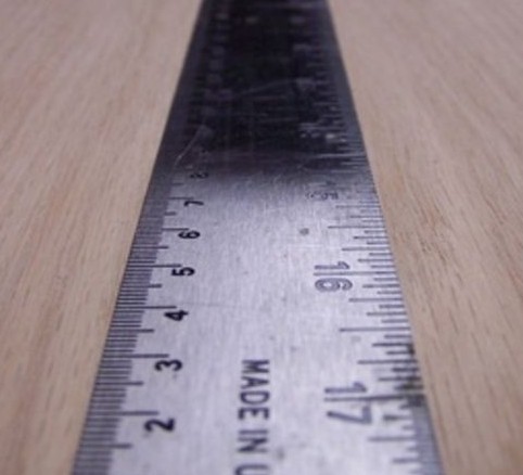 How to Read a Precision Steel Ruler