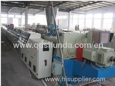 WPC profile extrusion machine