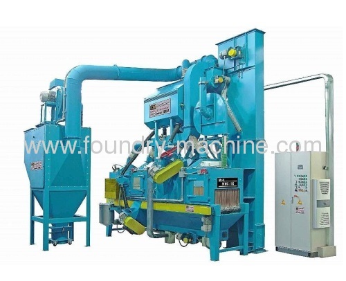 Sand blasting machine