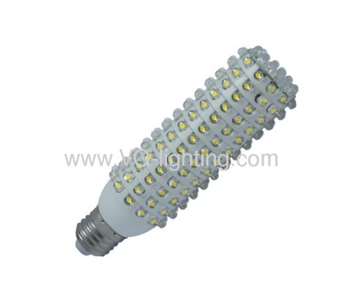 LED corn light/E27/PC /8W / 660 lm/180 pcs DIP/Beam angl 360
