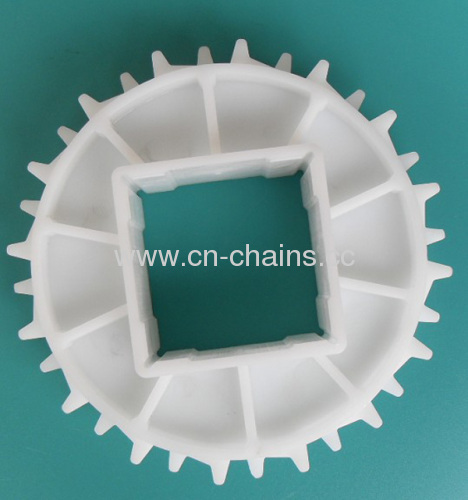 Nylon conveyor sprocket oil resistant for transportation lines