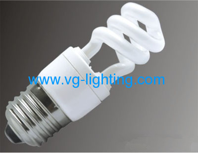 T2 3W-9W Half Spiral mini style Energy Saving Bulbs