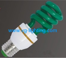 T3 5W-18W Half Spiral Energy Saving Lamps in Different Color