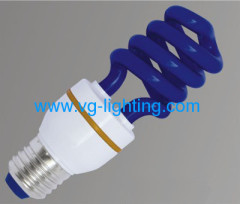 Colorful T3 5W-18W Half Spiral Energy Saving Lamps Series