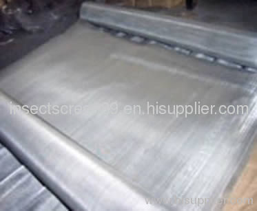 Stainless steel window screen