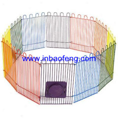 Dog crate dog cage galvanized metal troughs IN-M092