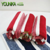 100% cotton AB yarn hand towel