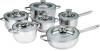 12pcs belly shape cookware set