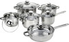 12pcs belly shape cookware sets