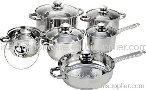 stainless steel cookware set