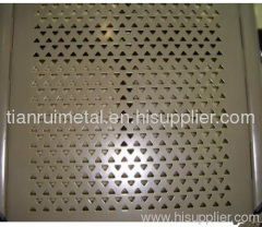 high quality galvanized perforated metal mesh