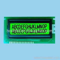 16X2 character lcd module