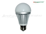 5W aluminum bottom milk white cover LED bulb lamp