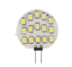 G4 SMD LED Bulb//Aluminium+PC / 0.8W/ 60lm/12-24V AC/DC