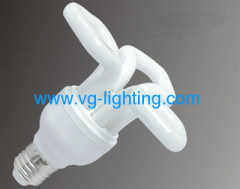 20W Tube Dia.12mm T4 Flower Shape Compact Fluorescent Lamps