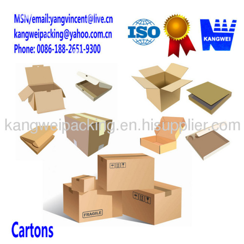 UV gloss and Flexo printed packaging carton by corrugated and cardbox paper