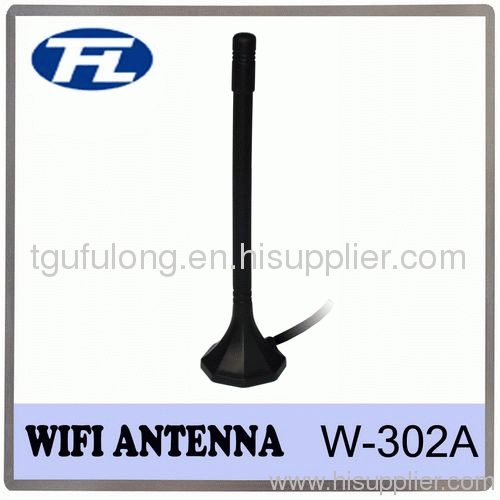 Wireless antenna 2dBi,magnet mount
