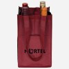 Nonwoven Four bottle wine bag