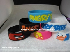 Angry Birds Silicone Bracelets Wristbands